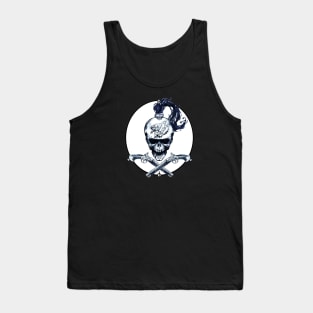 Pirate Skull and Crossed Pistols Tank Top